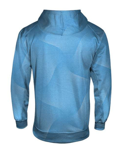 Badger Youth Warp Hooded Long Sleeve T-Shirt 2413