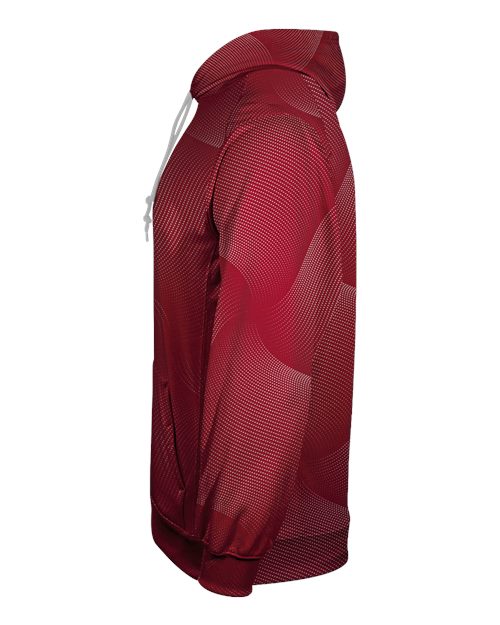 Badger Men's Warp Hooded Sweatshirt 12711