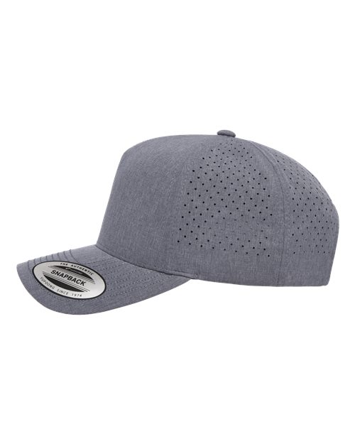 YP Classics 5-Panel Snapback with Perforated Cap 5389AP