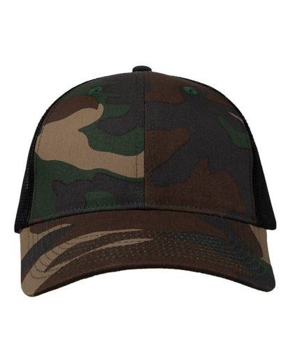 Valucap Mesh-Back Twill Trucker Cap 458