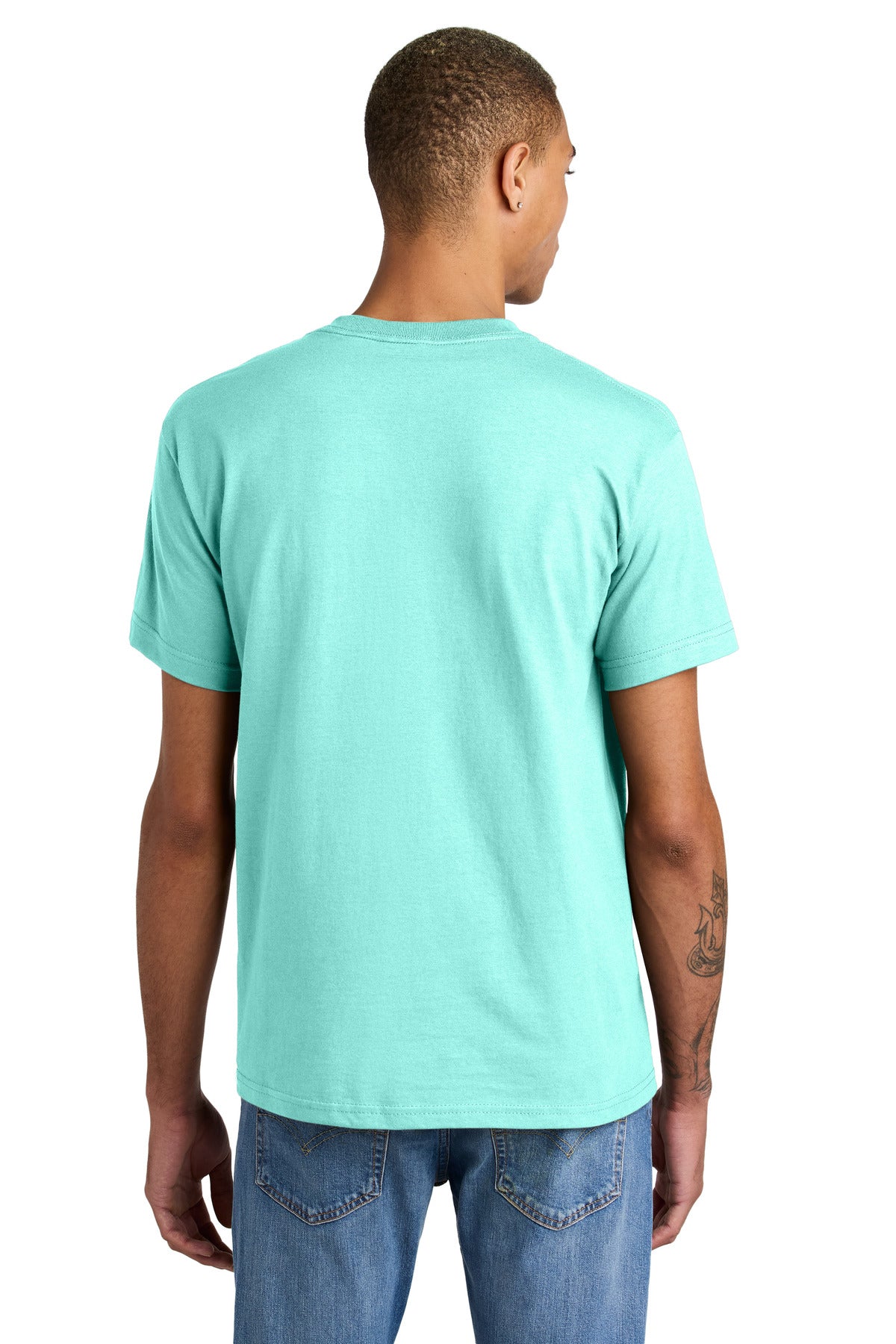 Custom Embroidered American Apparel Unisex Heavyweight T-Shirt 1301,Celadon