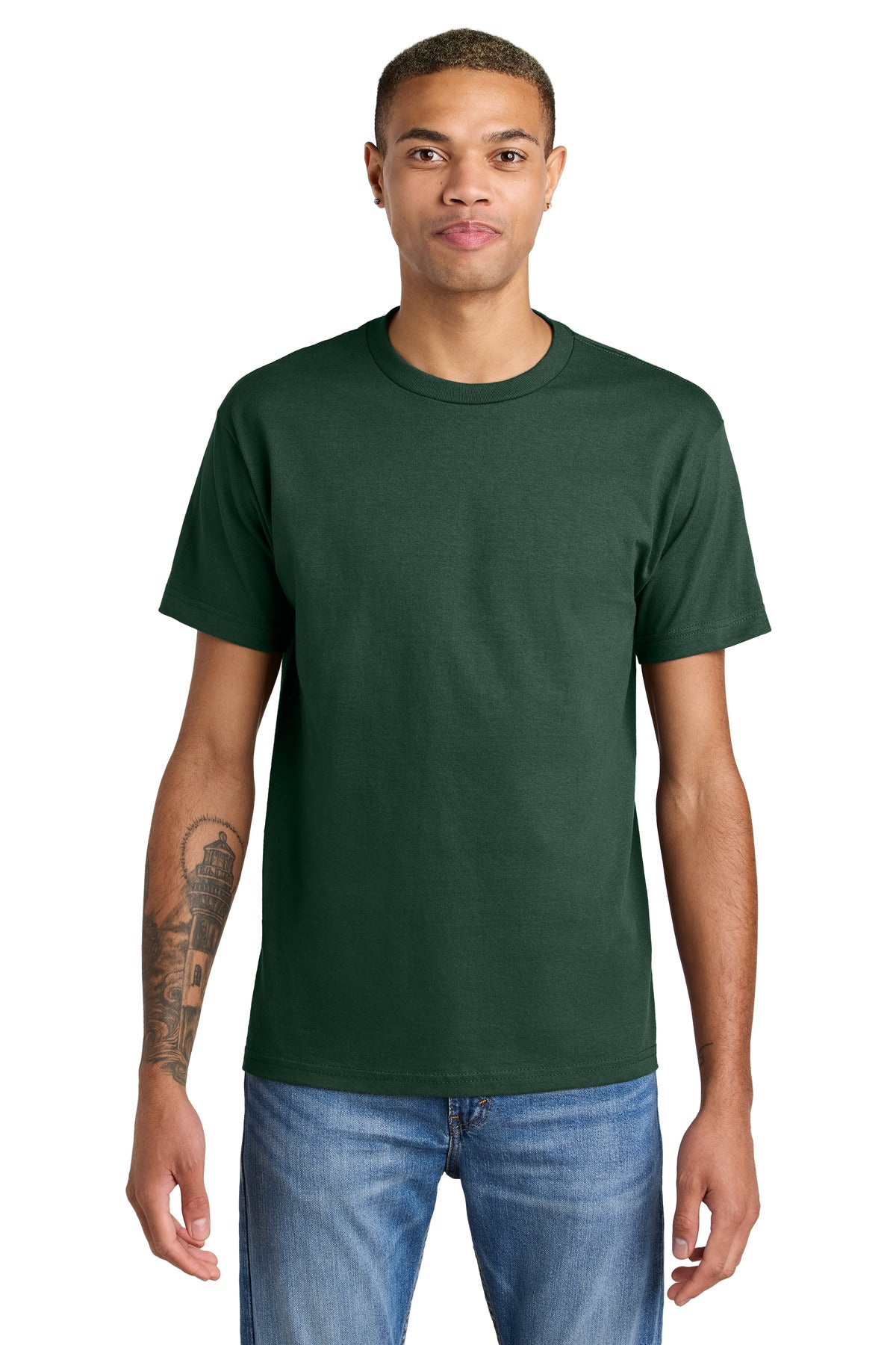 American Apparel Unisex Heavyweight T-Shirt 1301 Forest