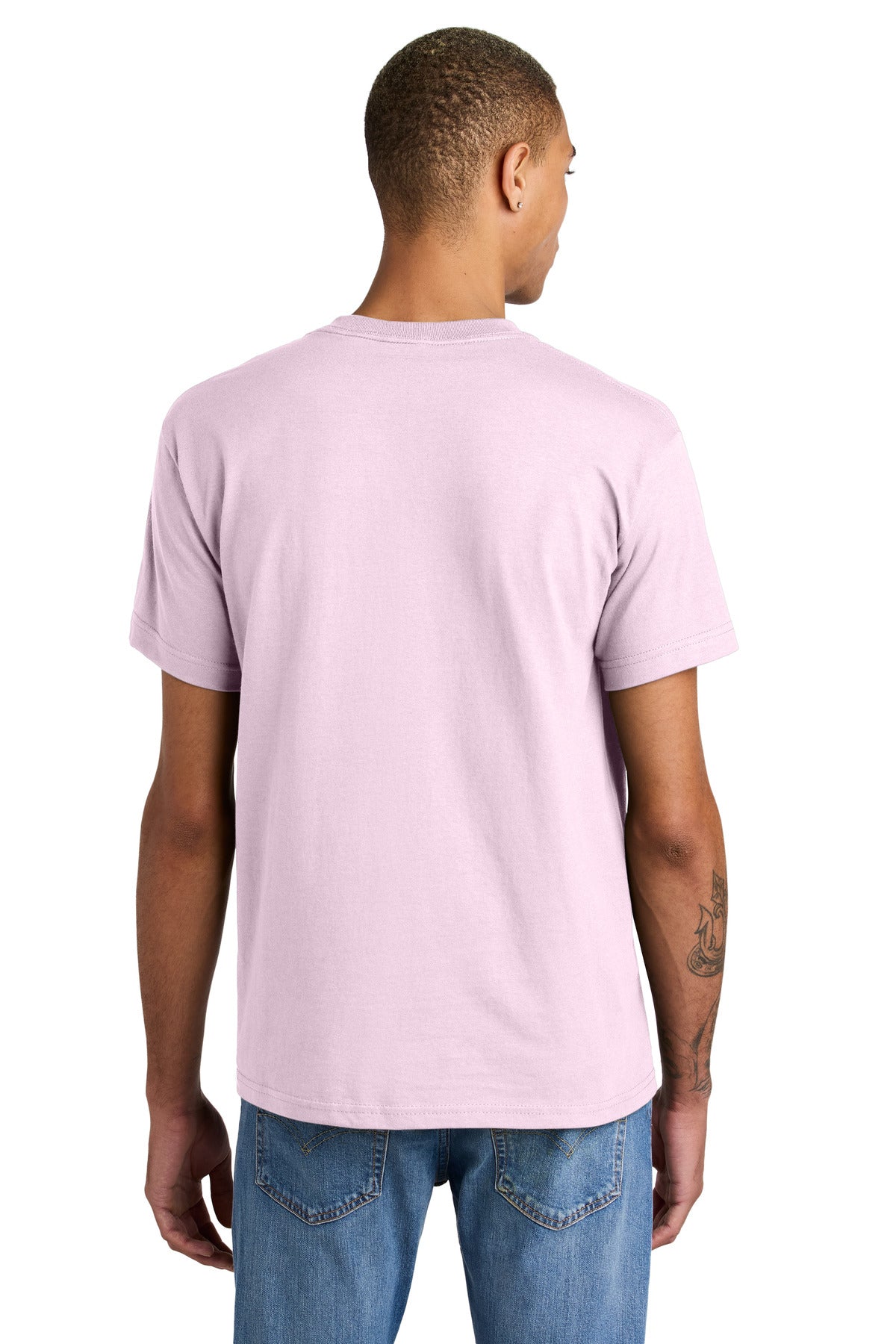 Custom Embroidered American Apparel Unisex Heavyweight T-Shirt 1301,Pink