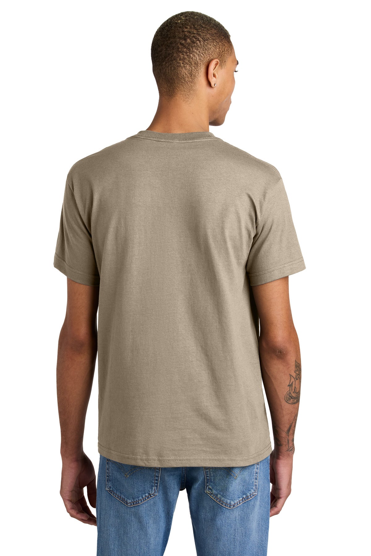 Custom Embroidered American Apparel Unisex Heavyweight T-Shirt 1301,Sand