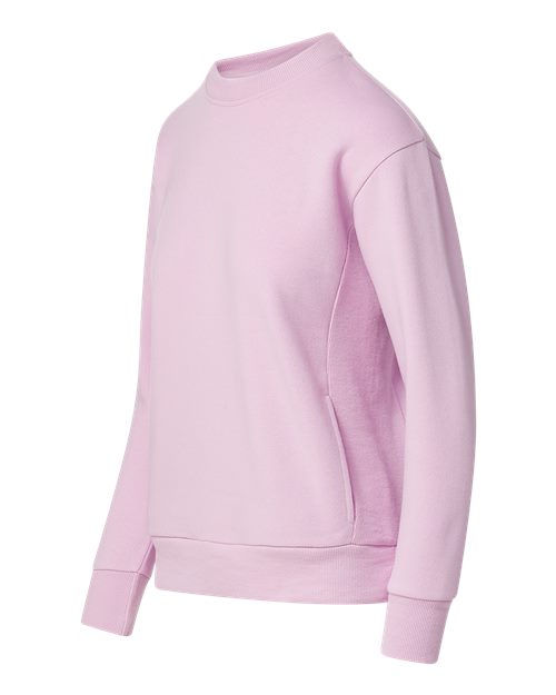 MV Sport Women's Raelynn Cloud Fleece Crewneck Sweatshirt W23140