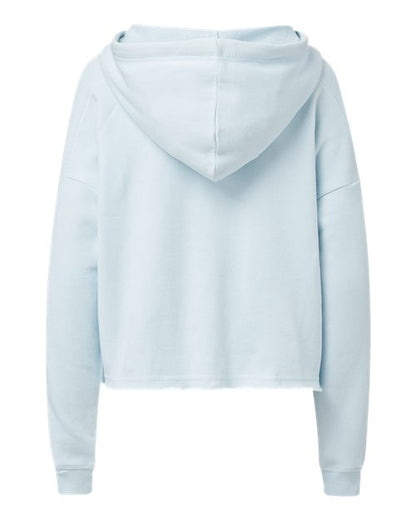 MV Sport Women's Angel Fleece Crop Hooded Sweatshirt W23101