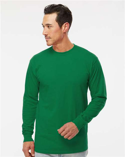M&O Unisex Gold Soft Touch Long Sleeve T-Shirt 9460
