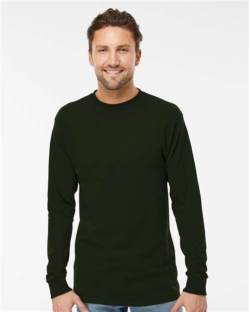 M&O Unisex Gold Soft Touch Long Sleeve T-Shirt 9460