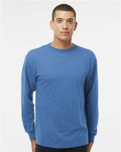 M&O Unisex Gold Soft Touch Long Sleeve T-Shirt 9460