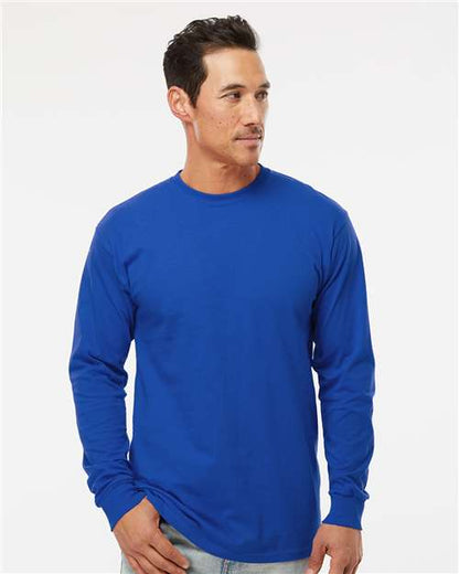 M&O Unisex Gold Soft Touch Long Sleeve T-Shirt 9460