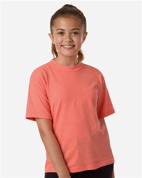 M&O Youth Gold Soft Touch T-Shirt 9463