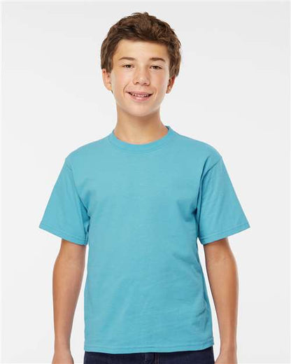 M&O Youth Gold Soft Touch T-Shirt 9463