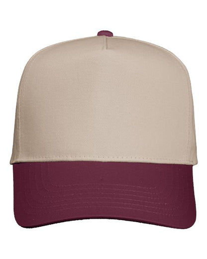 Valucap Five-Panel Twill Cap 487