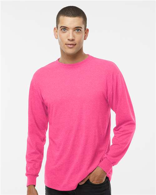 M&O Unisex Gold Soft Touch Long Sleeve T-Shirt 9460