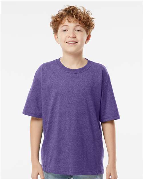 M&O Youth Gold Soft Touch T-Shirt 9463