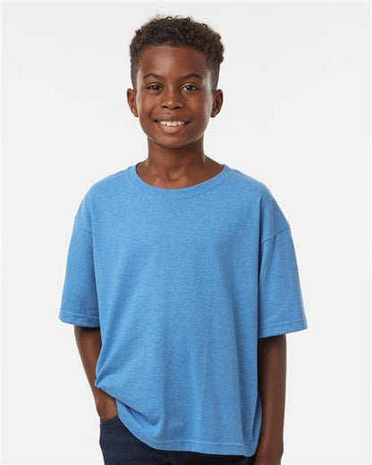 M&O Youth Gold Soft Touch T-Shirt 9463