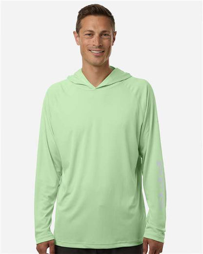 Columbia Men's PFG Terminal Tackle Hooded Long Sleeve T-Shirt 12306