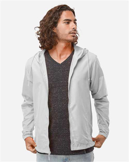 Independent Trading Co. Men's Lightweight Windbreaker Full-Zip Jacket 5996
