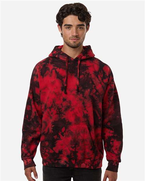 Colortone Unisex Crystal Wash Hooded Sweatshirt 12357
