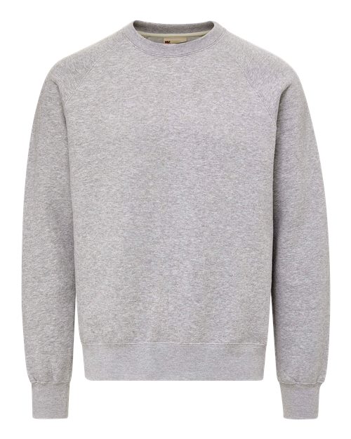 MV Sport Unisex Vintage Fleece Raglan Crewneck Sweatshirt 7466