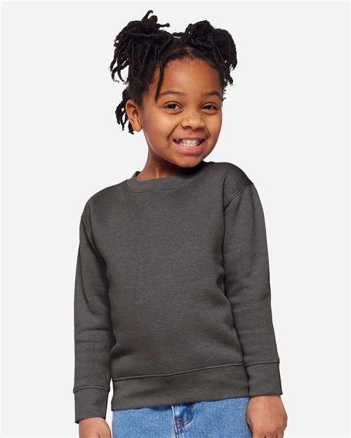 Rabbit Skins Toddler Fleece Crewneck Sweatshirt 567