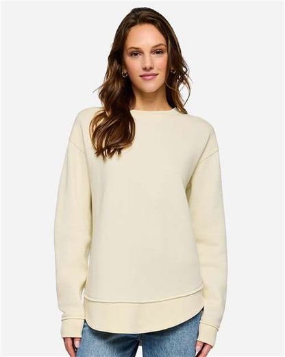 Live & Tell by LAT Women's Weekend Crewneck Sweatshirt 11158