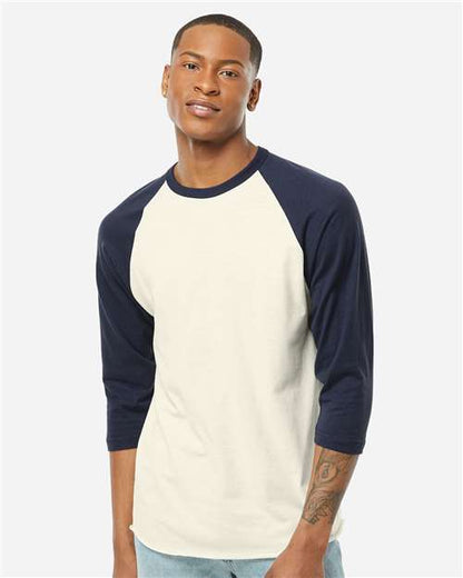 Tultex Unisex Fine Jersey Raglan T-Shirt 10705