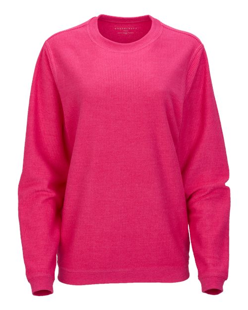 Boxercraft Unisex Corded Crewneck Sweatshirt D02