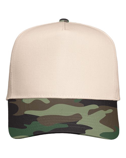 Valucap Five-Panel Twill Cap 487