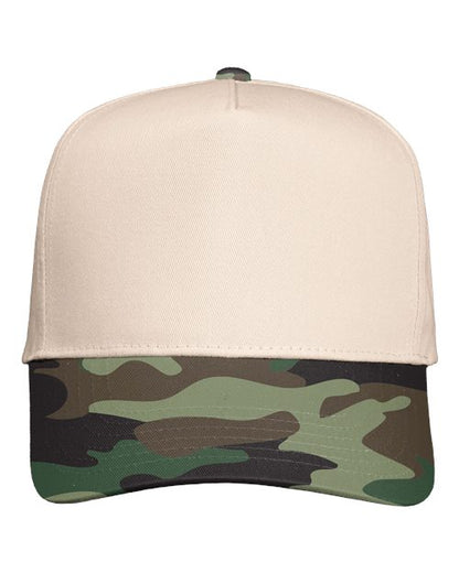 Valucap Five-Panel Twill Cap 487
