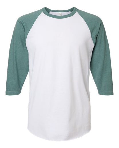 Tultex Unisex Fine Jersey Raglan T-Shirt 10705