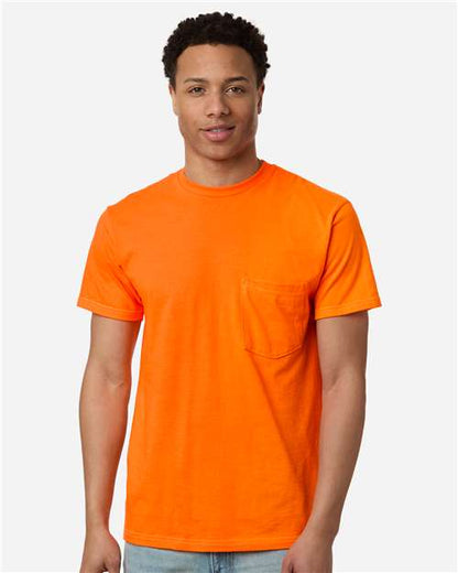 Tultex Unisex Heavyweight Jersey Pocket T-Shirt 10724