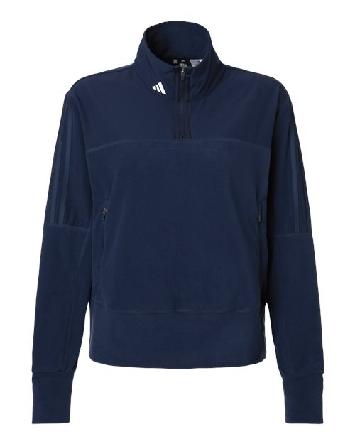 Adidas Women's Fleece Quarter-Zip Pullover 12209