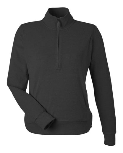 J. America Women's Element Fleece Quarter-Zip Sweatshirt 12572