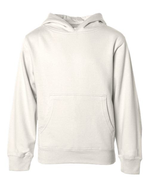 Custom EmbroideredIndependent Trading Co. Youth Midweight Hooded Sweatshirt 3692 Bone