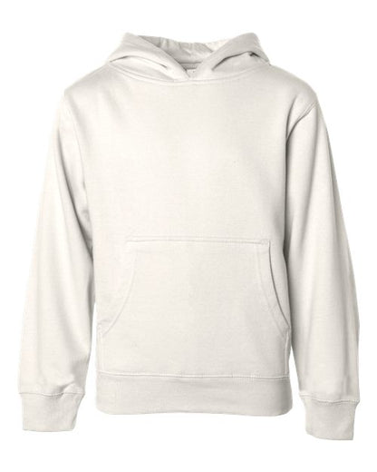 Custom EmbroideredIndependent Trading Co. Youth Midweight Hooded Sweatshirt 3692 Bone
