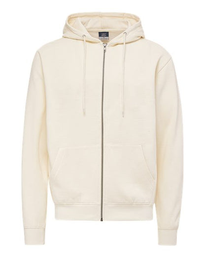 MV Sport Unisex Retro Heather Full-Zip Hooded Sweatshirt 5421