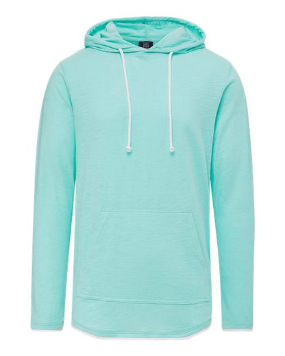 MV Sport Unisex Miles Slub Hooded Long Sleeve T-Shirt 12612