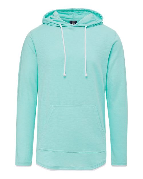 MV Sport Unisex Miles Slub Hooded Long Sleeve T-Shirt 24401