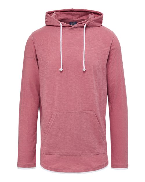 MV Sport Unisex Miles Slub Hooded Long Sleeve T-Shirt 24401