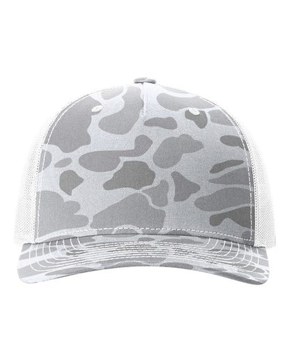 Richardson Printed Five-Panel Trucker Cap 12234
