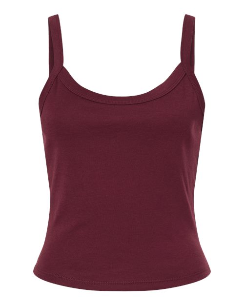 BELLA + CANVAS Women's Micro Rib Spaghetti Strap Tank 11552