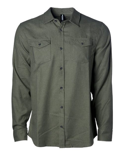Independent Trading Co. Unisex Flannel Shirt 10533