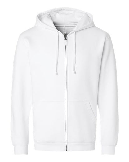 Live & Tell by LAT Unisex Full-Zip Hoodie Sweatshirt 12396