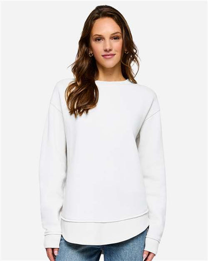 Live & Tell by LAT Women's Weekend Crewneck Sweatshirt 11158