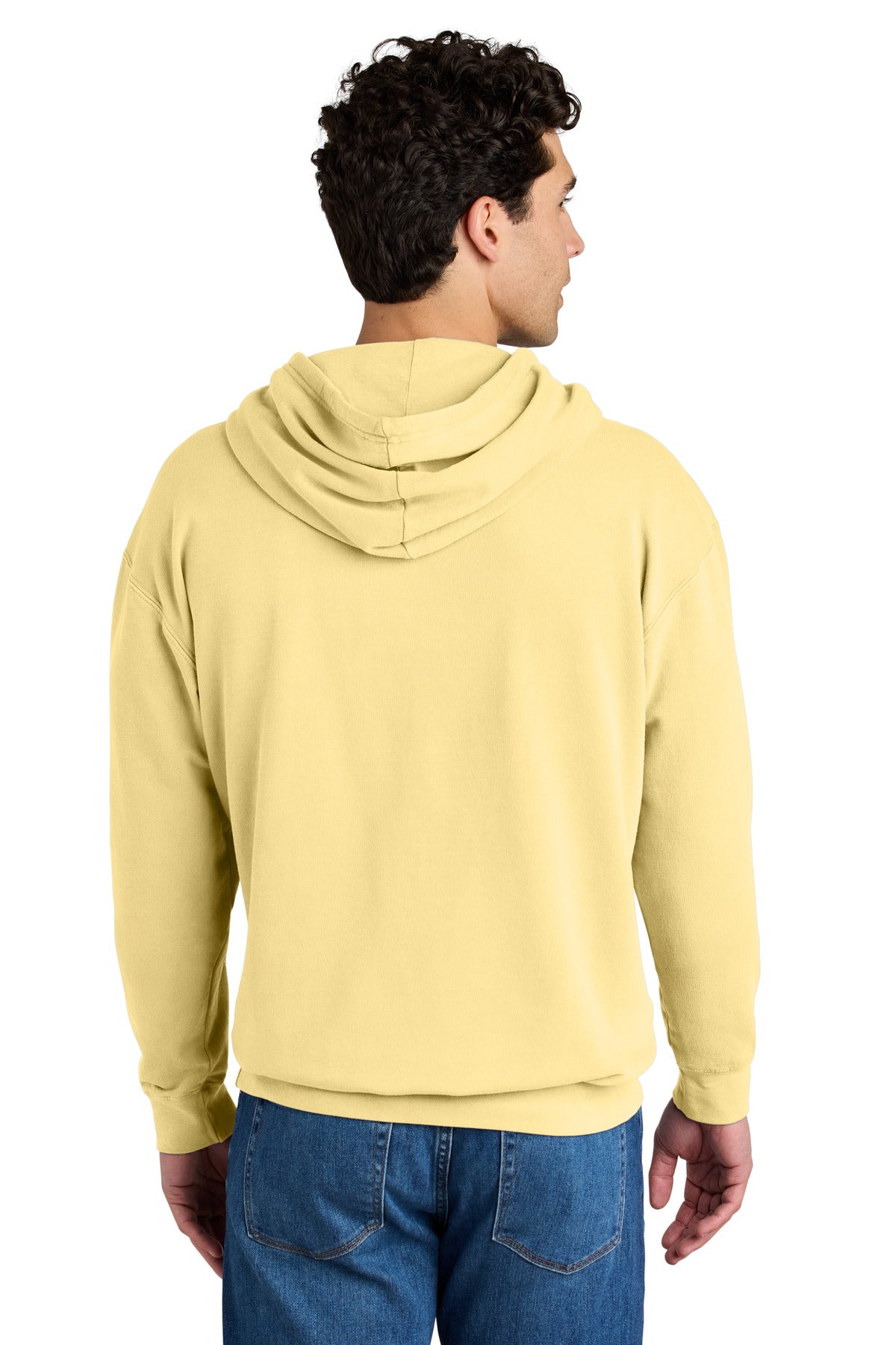Custom Embroidered Comfort Colors Sweatshirts in Butter