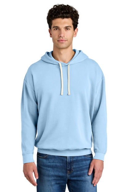 Custom Embroidered Comfort Colors Sweatshirts in Hydrangea