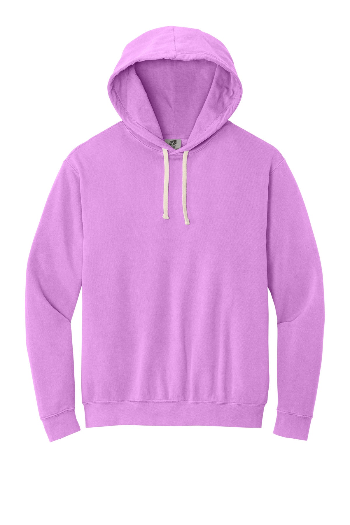 Custom Embroidered Comfort Colors Sweatshirts in Neon Violet