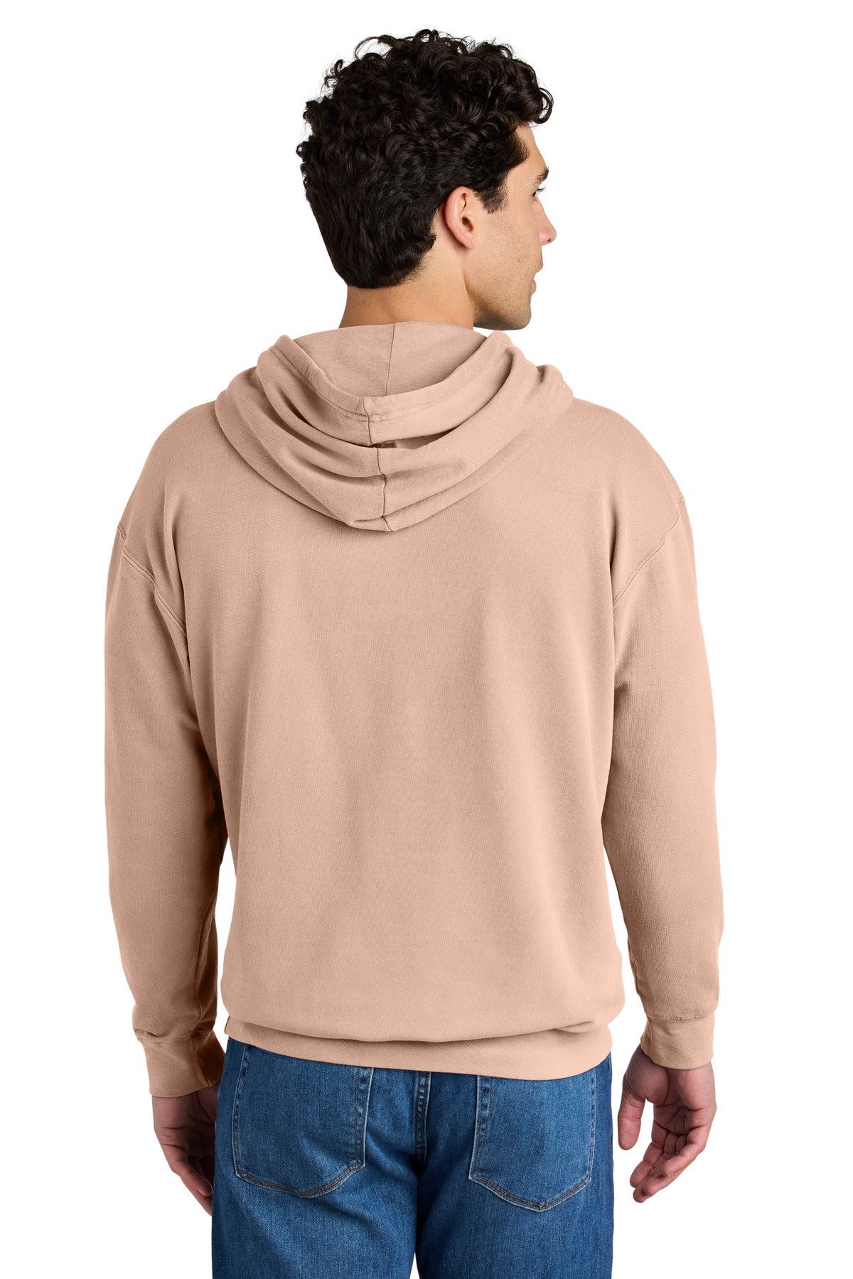 Custom Embroidered Comfort Colors Sweatshirts in Peachy