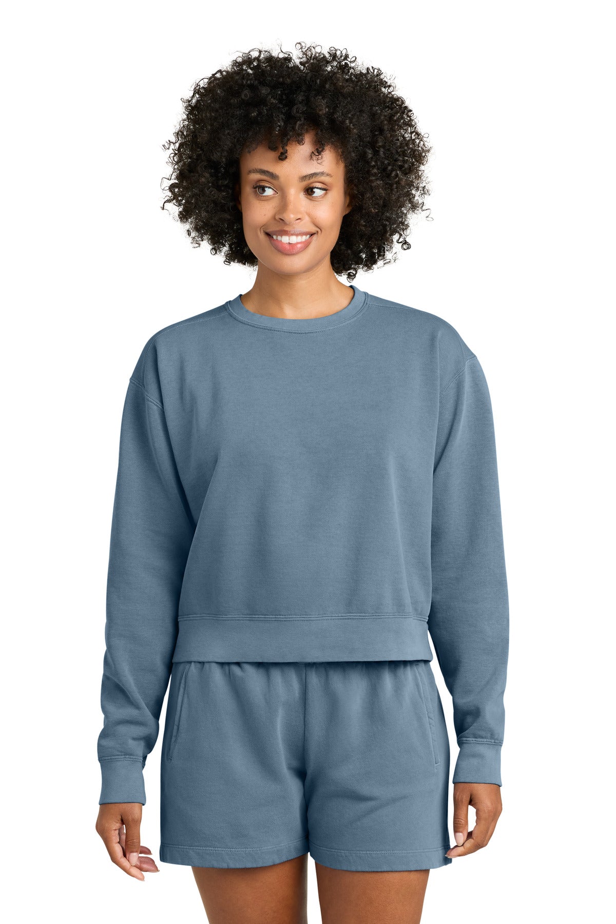 Comfort Colors ®  Women's Mid-Length Crewneck Sweatshirt 1566L